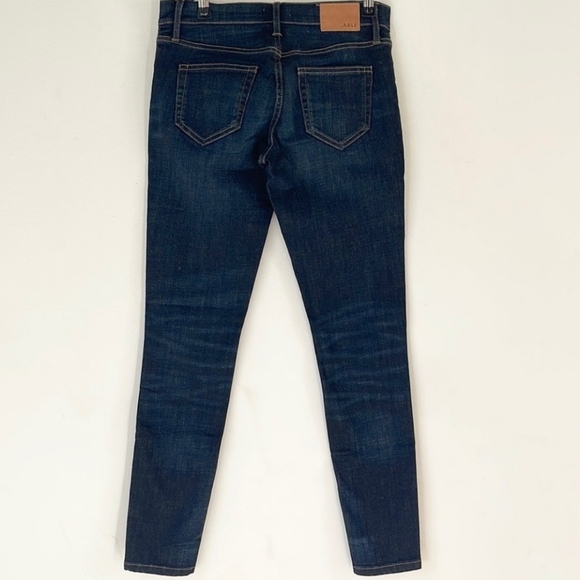 NEW ABLE The Carla Dark Wash Skinny Jeans 24 - Picture 2 of 4